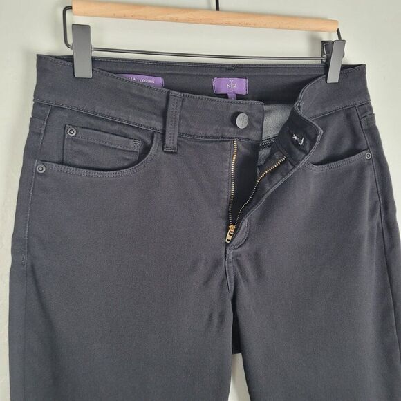 NYDJ Alina Legging Stretch Jeans Black Size 8 - Picture 8 of 10